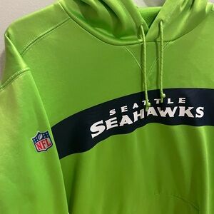 Seattle Seahawks Lime Green Hoodie
